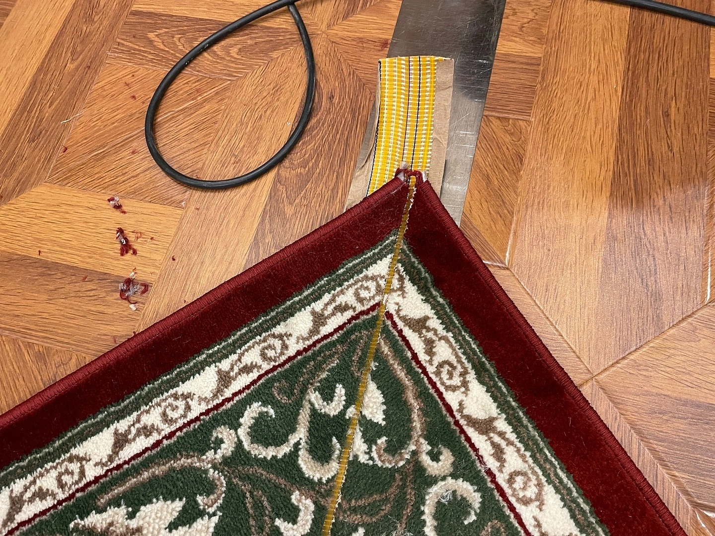 Укладка дорожки в администрации 2