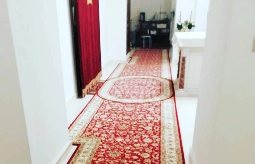 Укладка дорожек в храмах и церквях