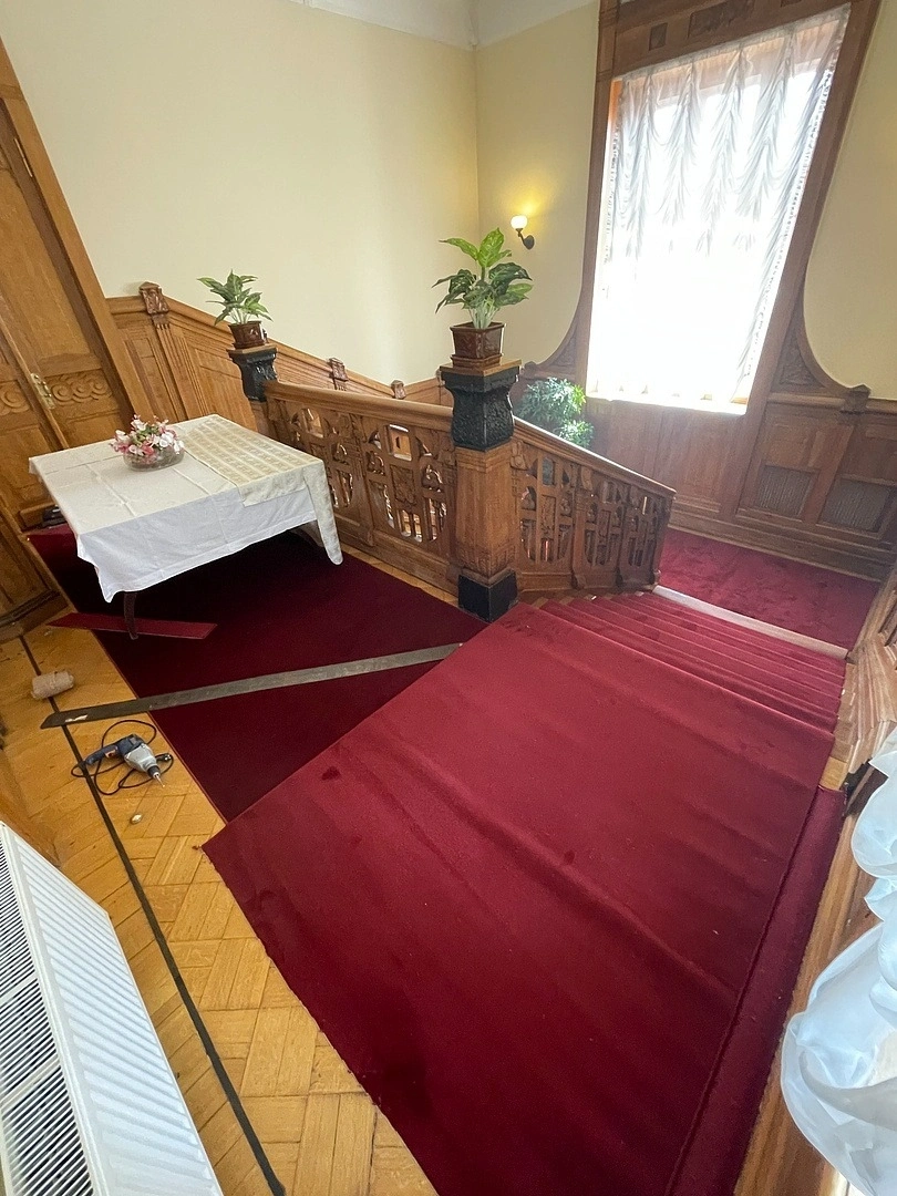 Укладка дорожки в Посольстве Танзании 3