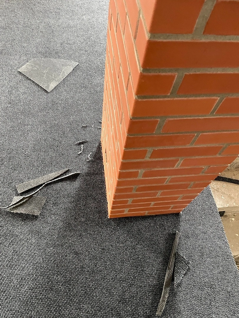 Укладка ковролина  в коттедже 6