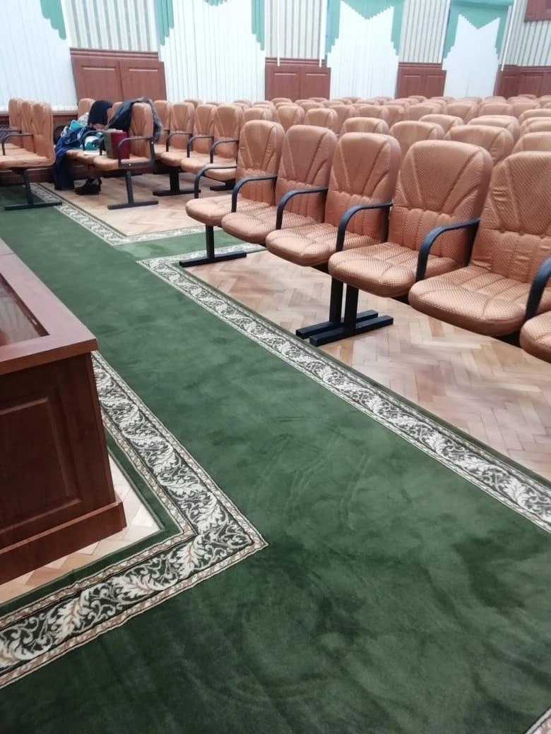 Укладка дорожки в следственном управлении РФ 10