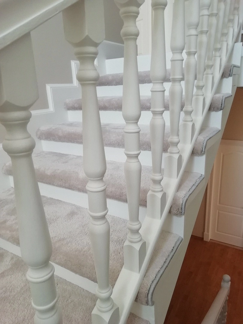 Укладка ковролина в коттедже 4