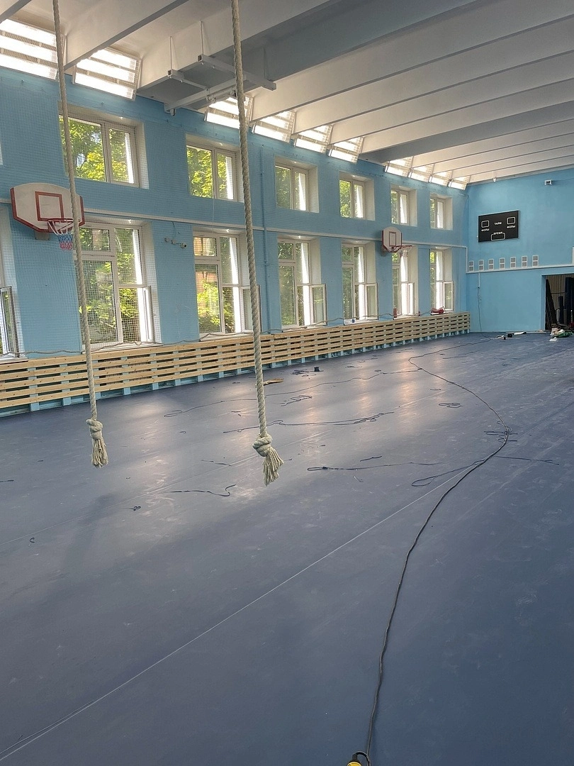 Укладка линолеума в Школе № 1636 Ника 6