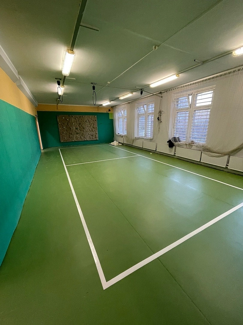 Укладка линолеума в школе №2087 11