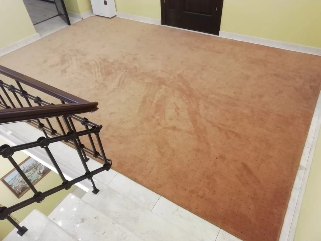 Укладка дорожки в Министерстве Культуры