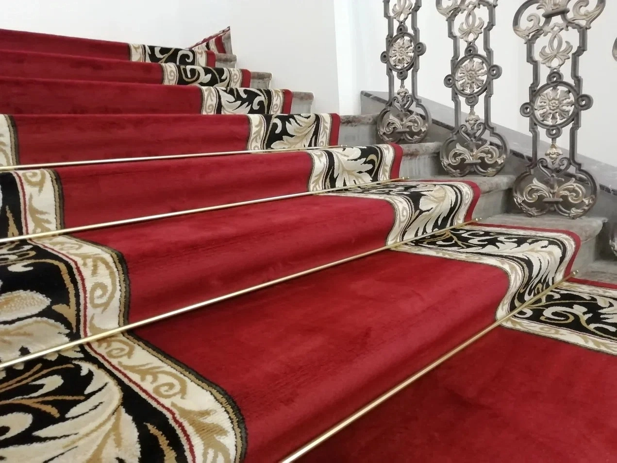 Укладка дорожки в Музее Вадима Сидура 6