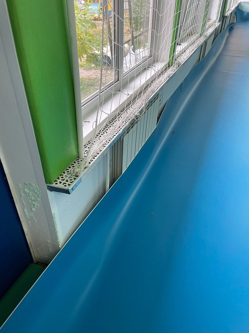 Укладка линолеума в детском саду 5