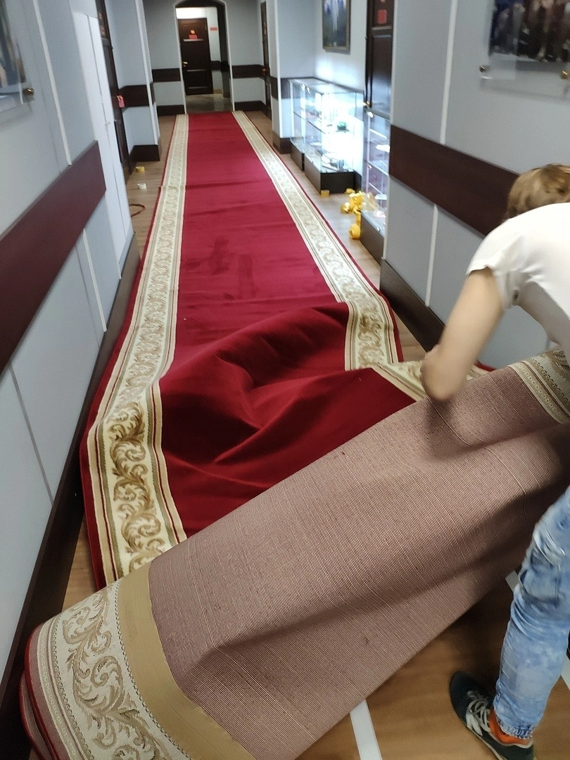 Укладка дорожки в воинской части 2