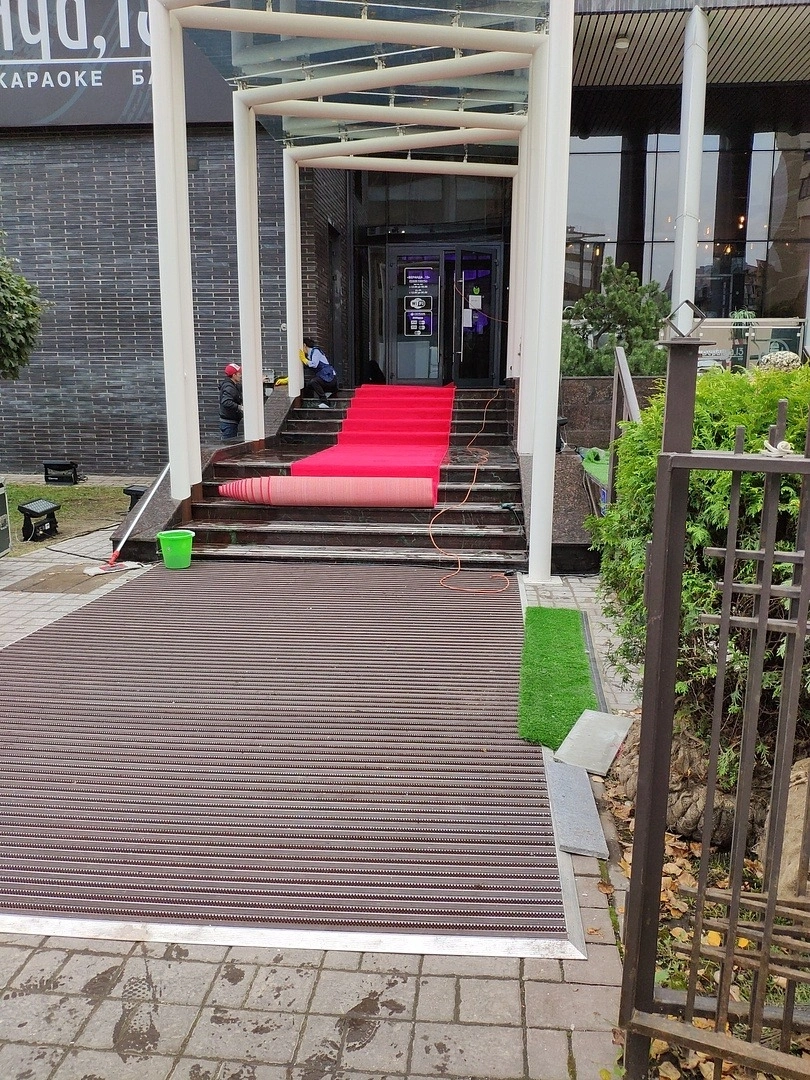 Укладка в ресторане 