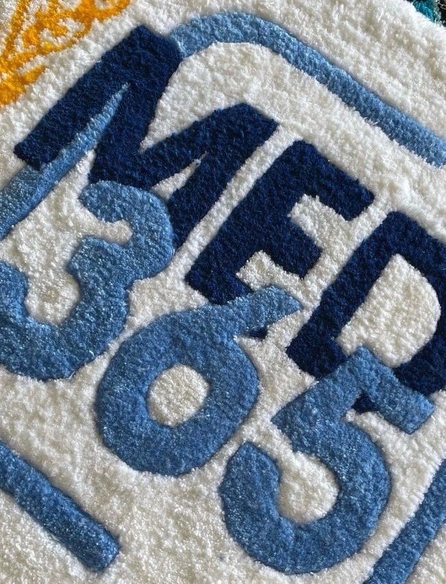 Изготовление рельефного ковра с логотипом