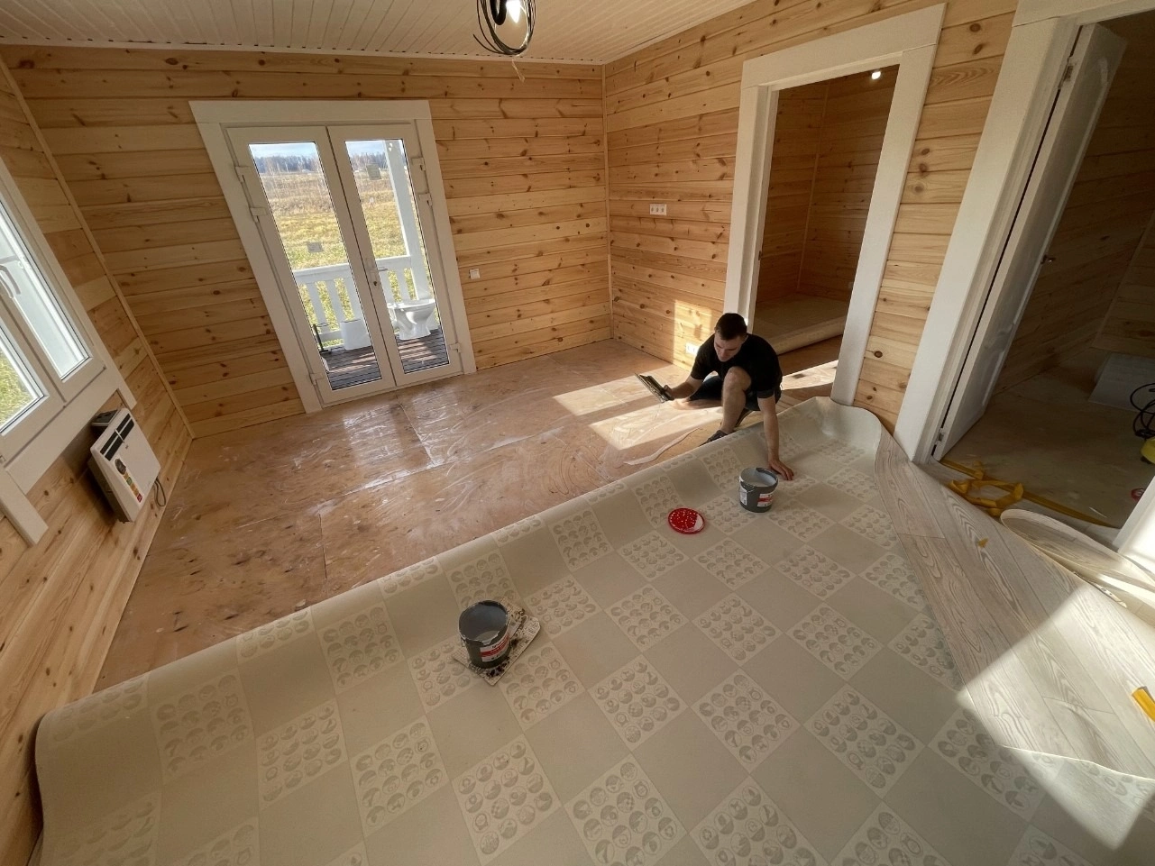 Укладка линолеума в Наро-Фоминске 5