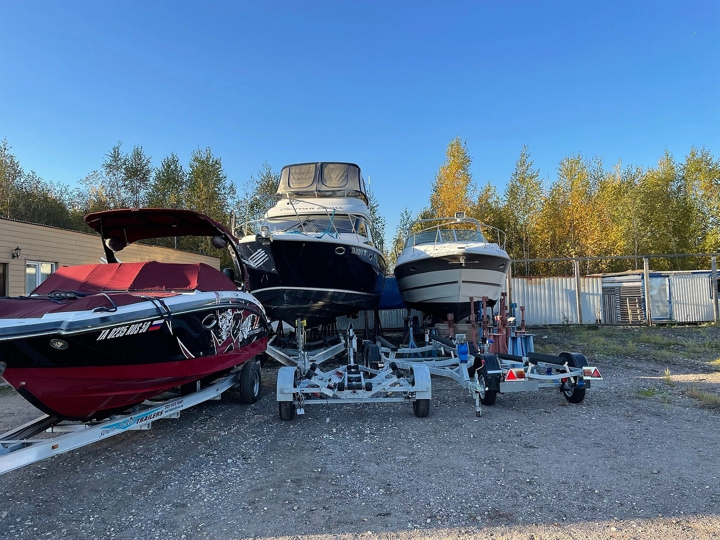 Укладка ковролина на катере