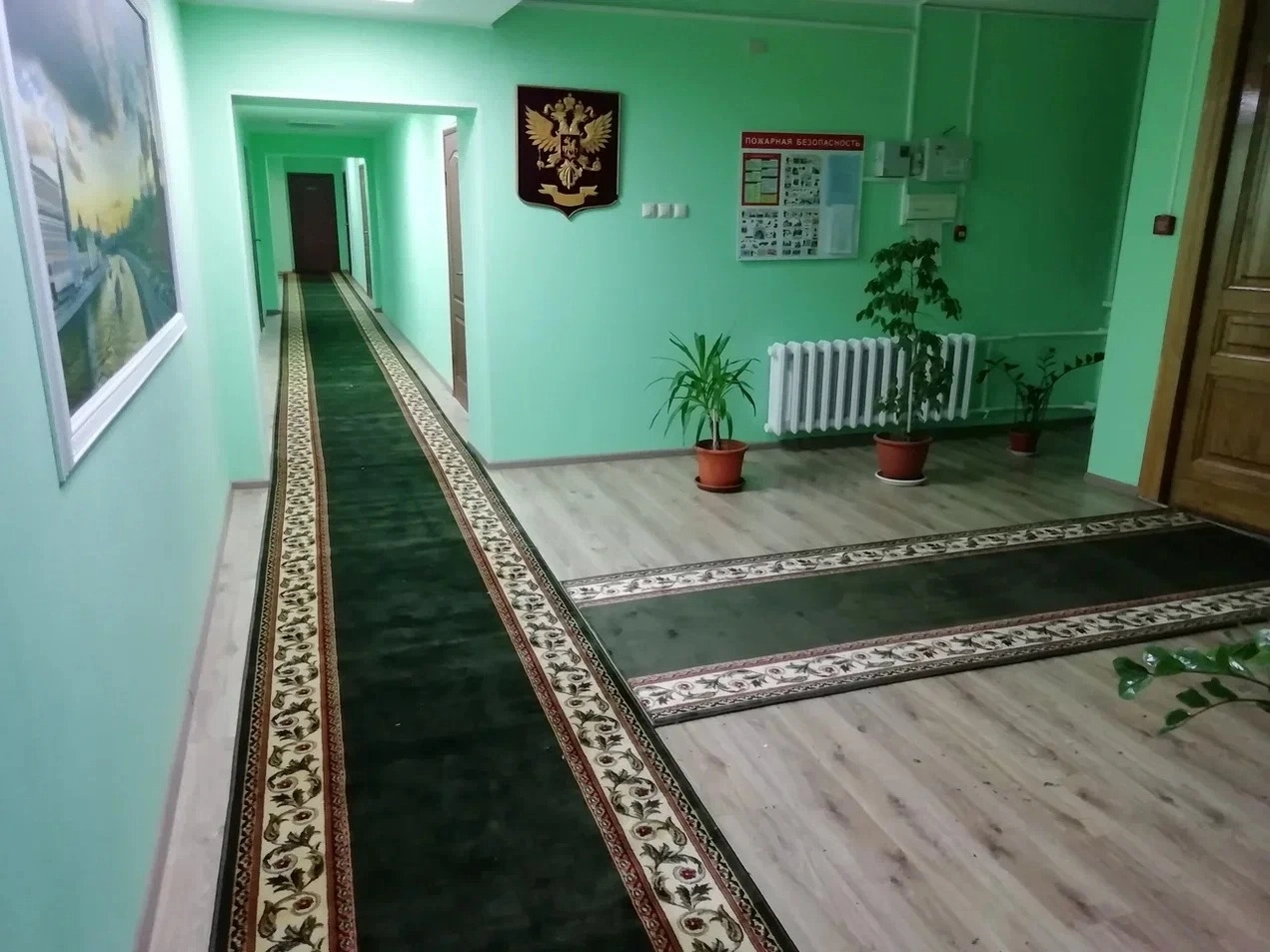 Укладка дорожки в нотариальной конторе Московской области