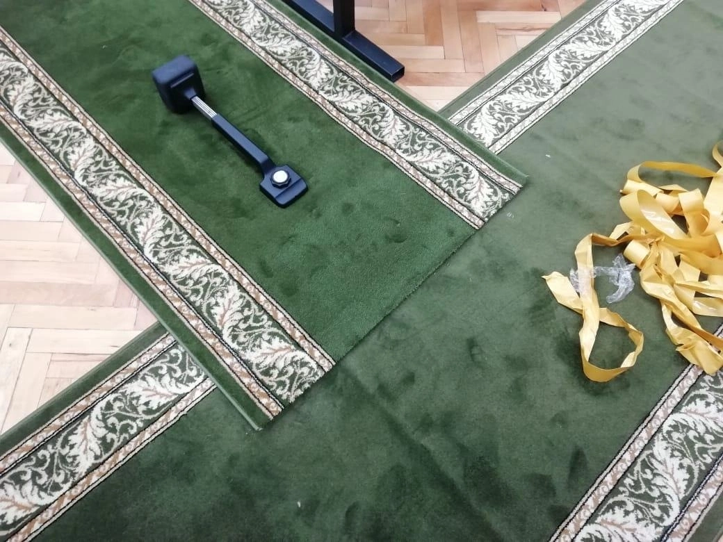 Укладка дорожки в следственном управлении РФ 2