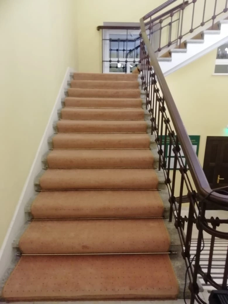 Укладка дорожки в Министерстве Культуры 5