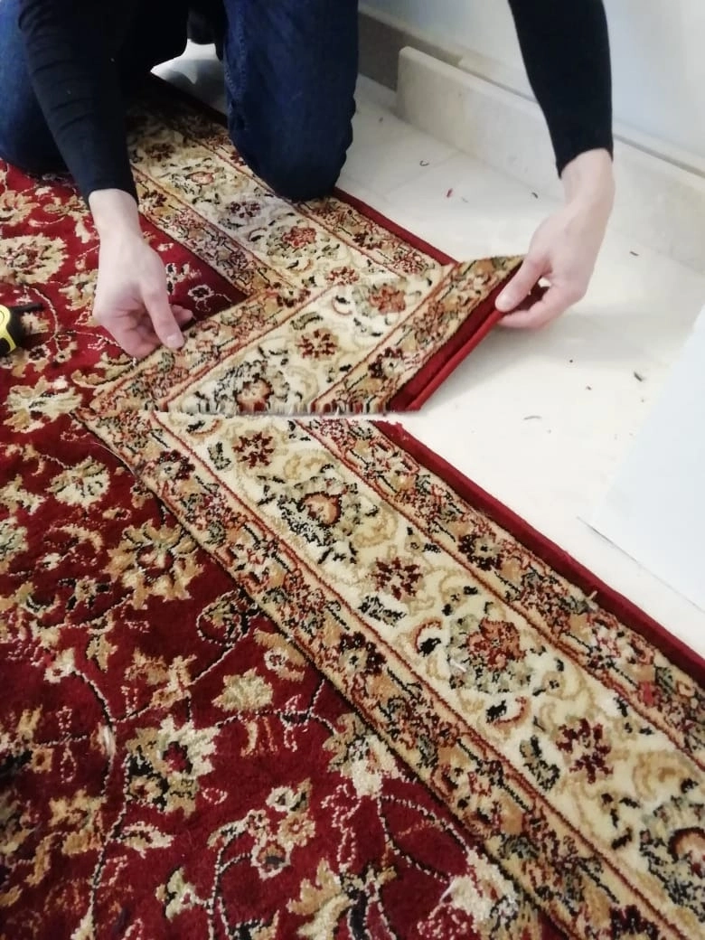 Укладка  дорожки в Храме  князя Александра Невского 3