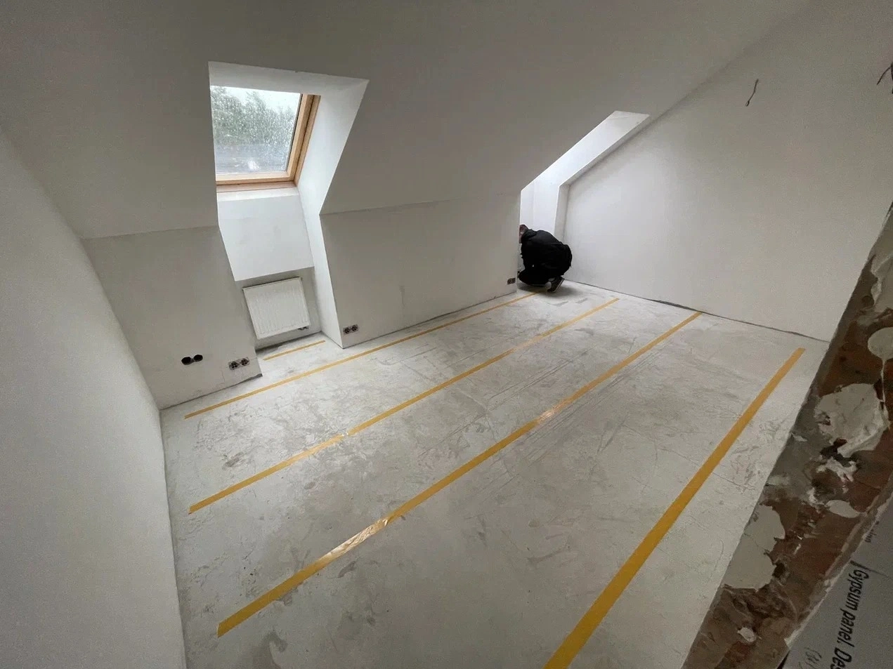 Укладка ковролина  в коттедже в Зеленограде 2