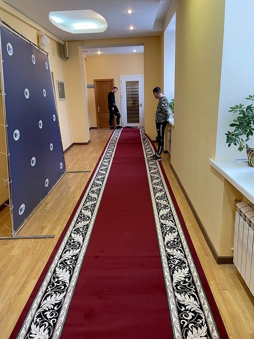 Укладка дорожки в исследовательском институте 4