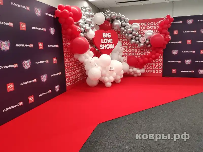 Укладка дорожки в Крокус Сити Холл