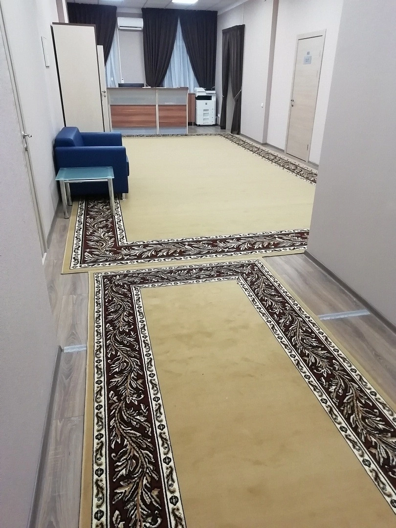 Укладка дорожки в ФКУ Дирекция космодрома Восточный 11