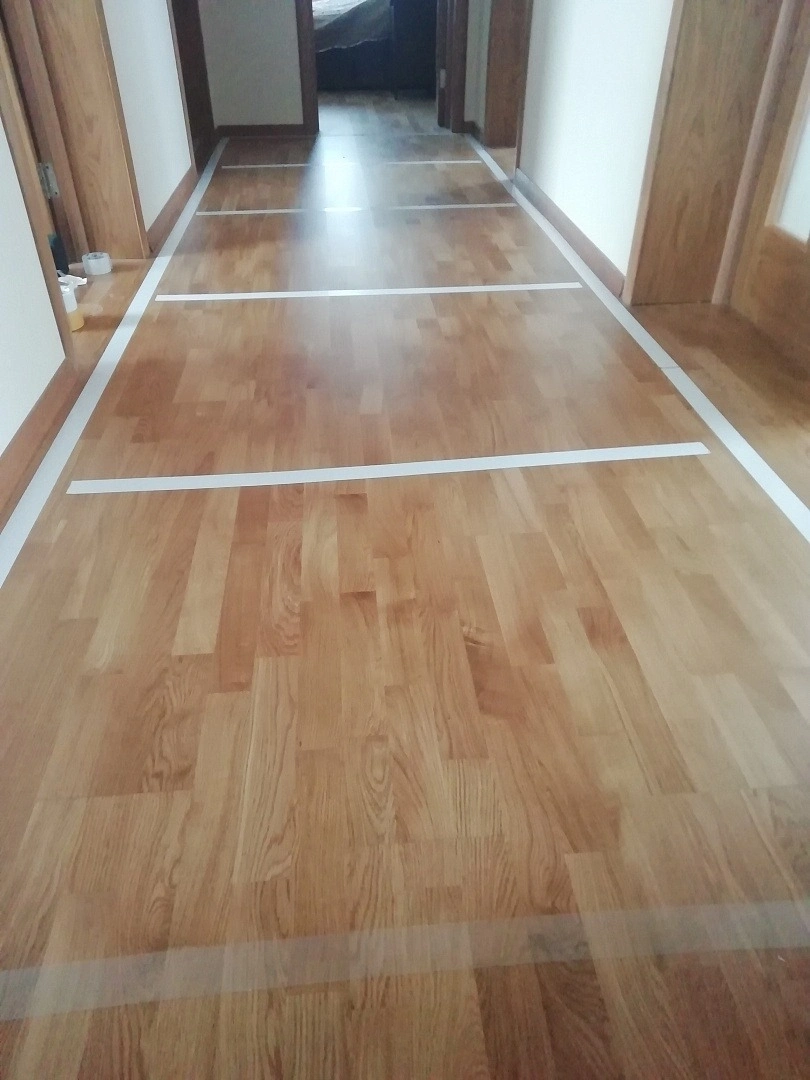 Укладка дорожки в коттедже 2